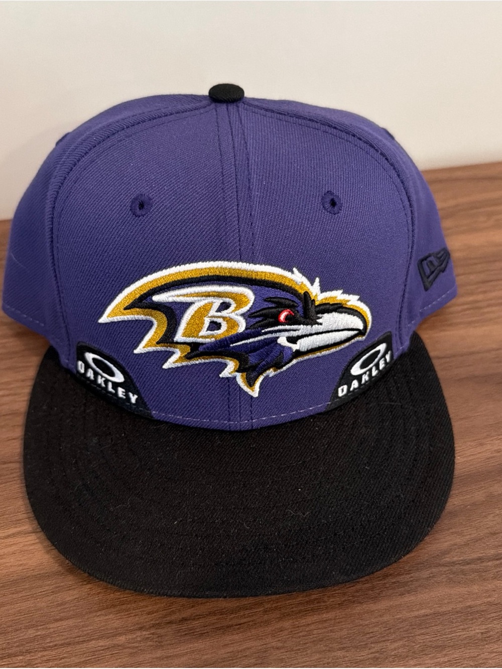 Baltimore Ravens Purple and Black Snapback Hat - Oakley Collaboration